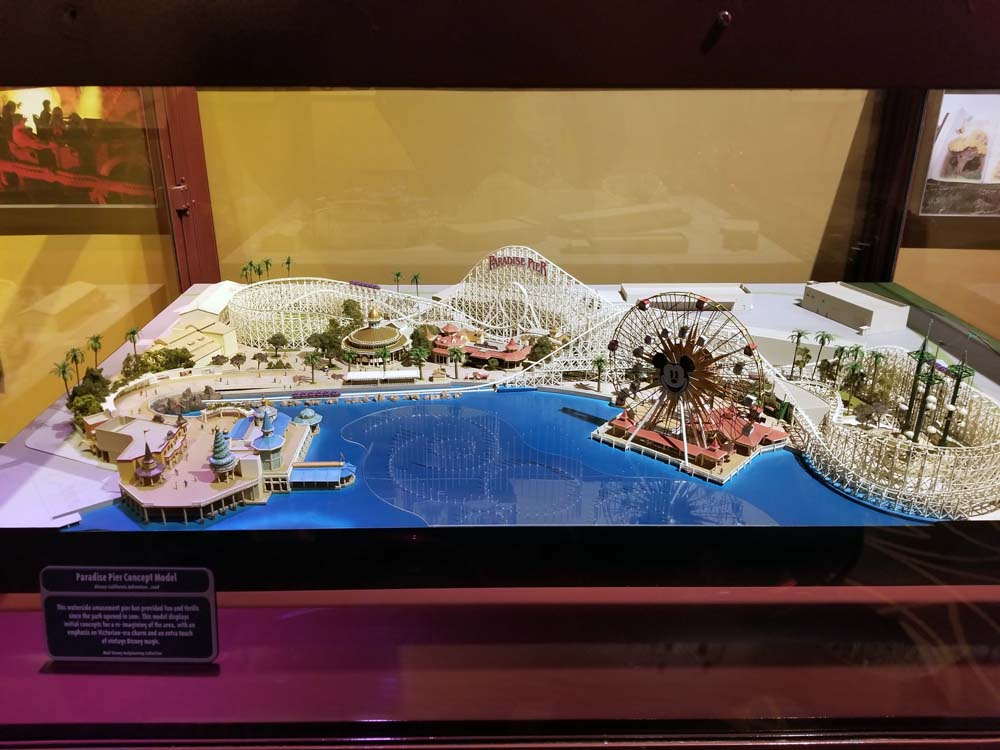 Walt Disney Presents: One Man's Dream - paradise pier model