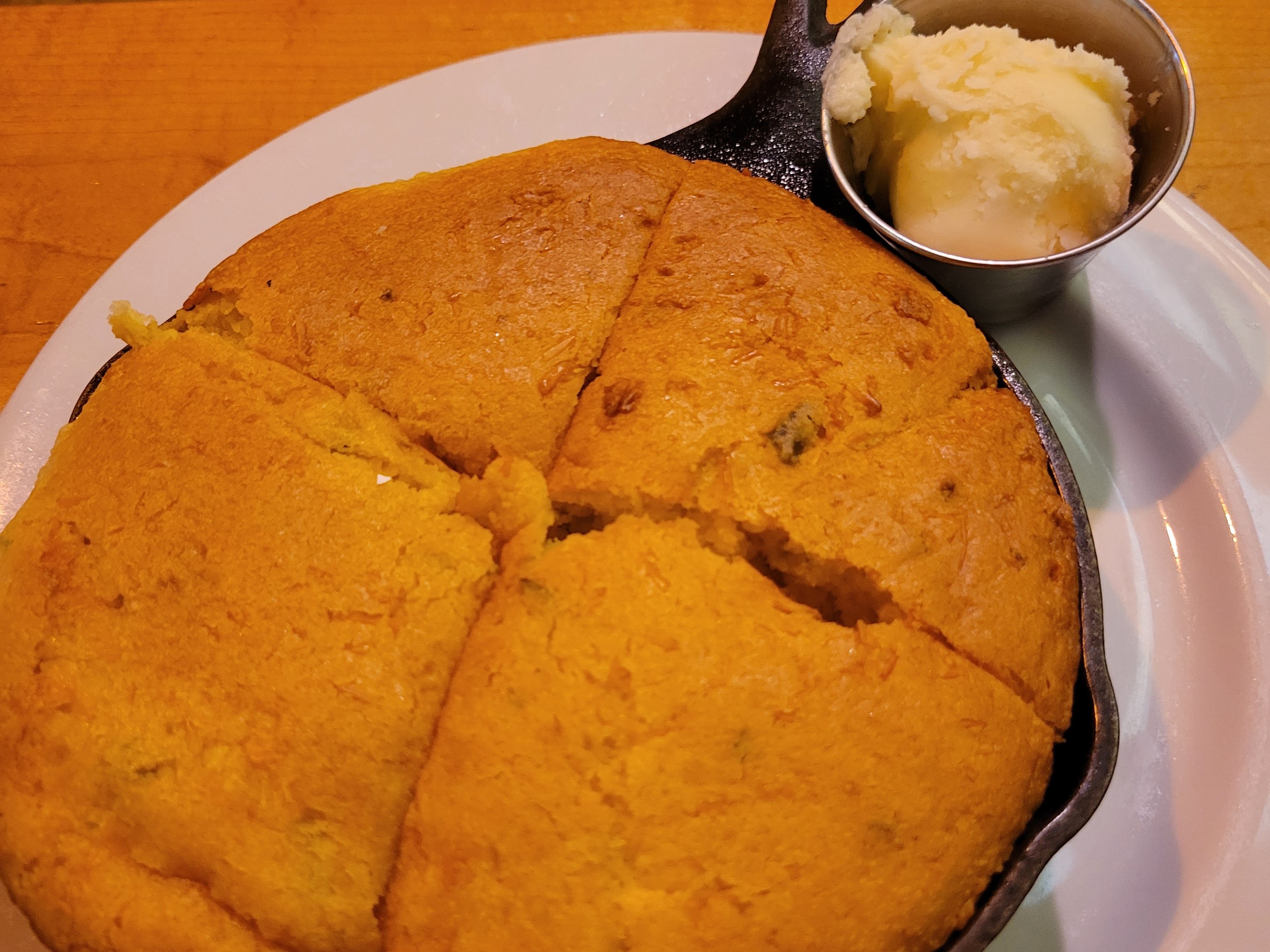 House of Blues Disney Springs jalapeno cornbread