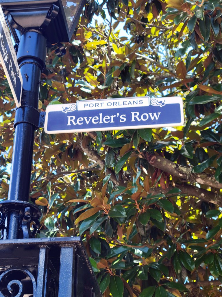 Port Orleans French Quarter street sign