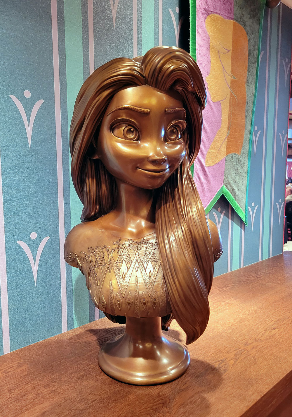 Disney Wish Arendelle Elsa bust