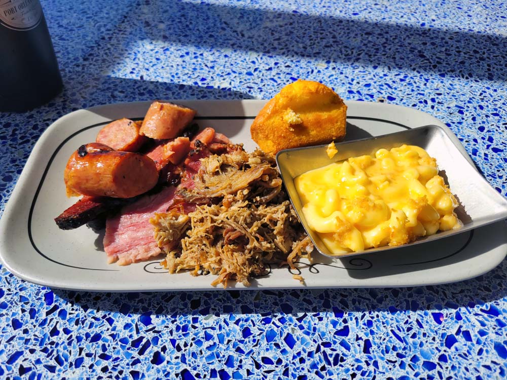 Mickey's Smokestack Barbecue Plate 2