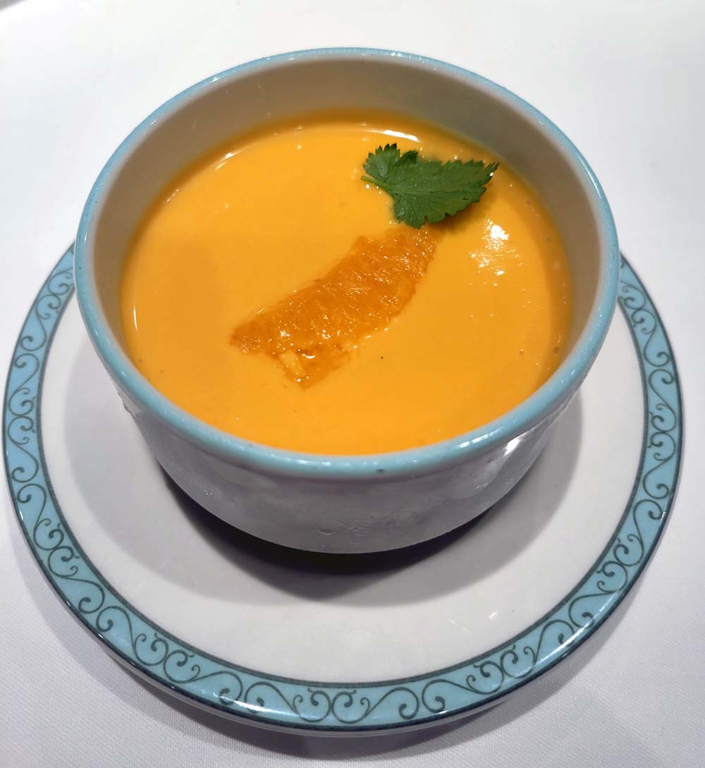 Pirate night mango soup