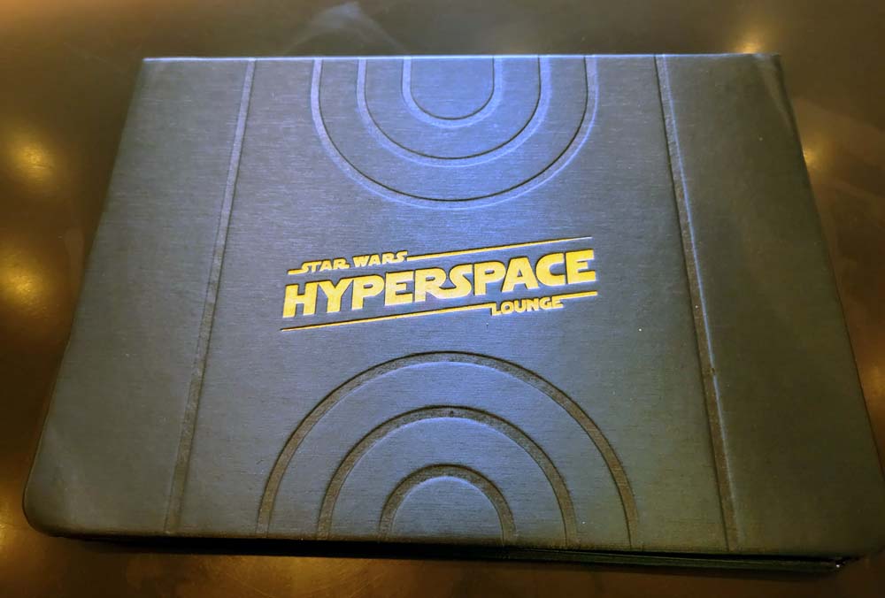 Star Wars Hyperspace Lounge tablet