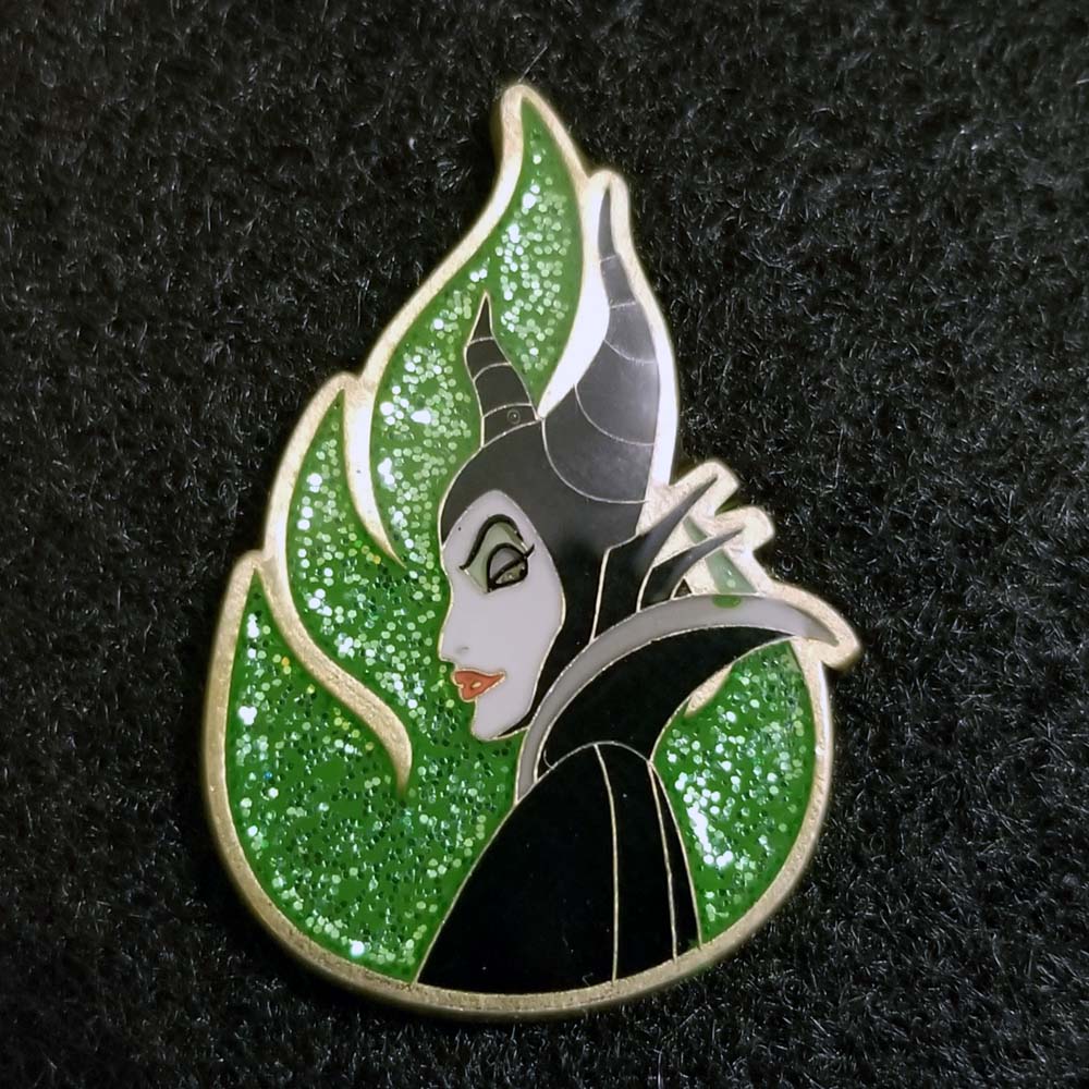 Maleficient Disney pin