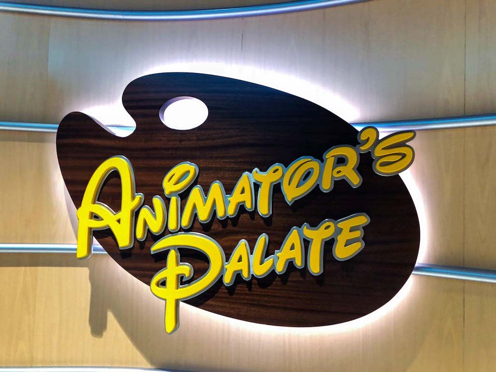 Animator's Palate sign