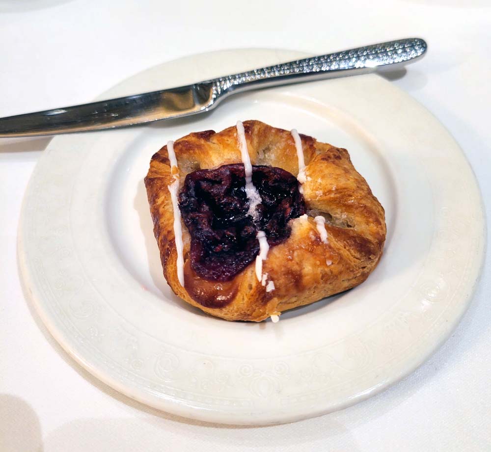 Disney Fantasy Breakfast pastry