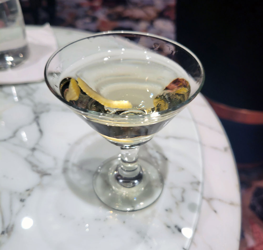 Martini tasting drink 3