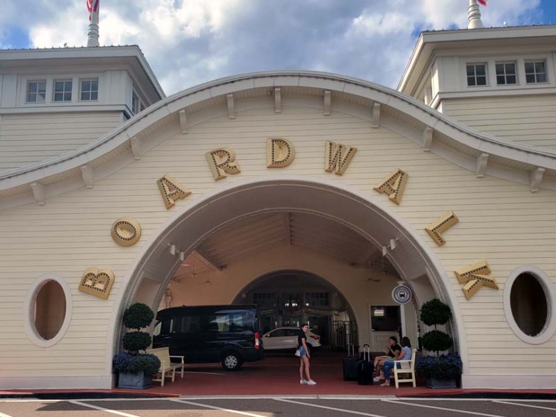 Noticing the Sights Along the Other Side of Disney’s Boardwalk&nbsp;Resort