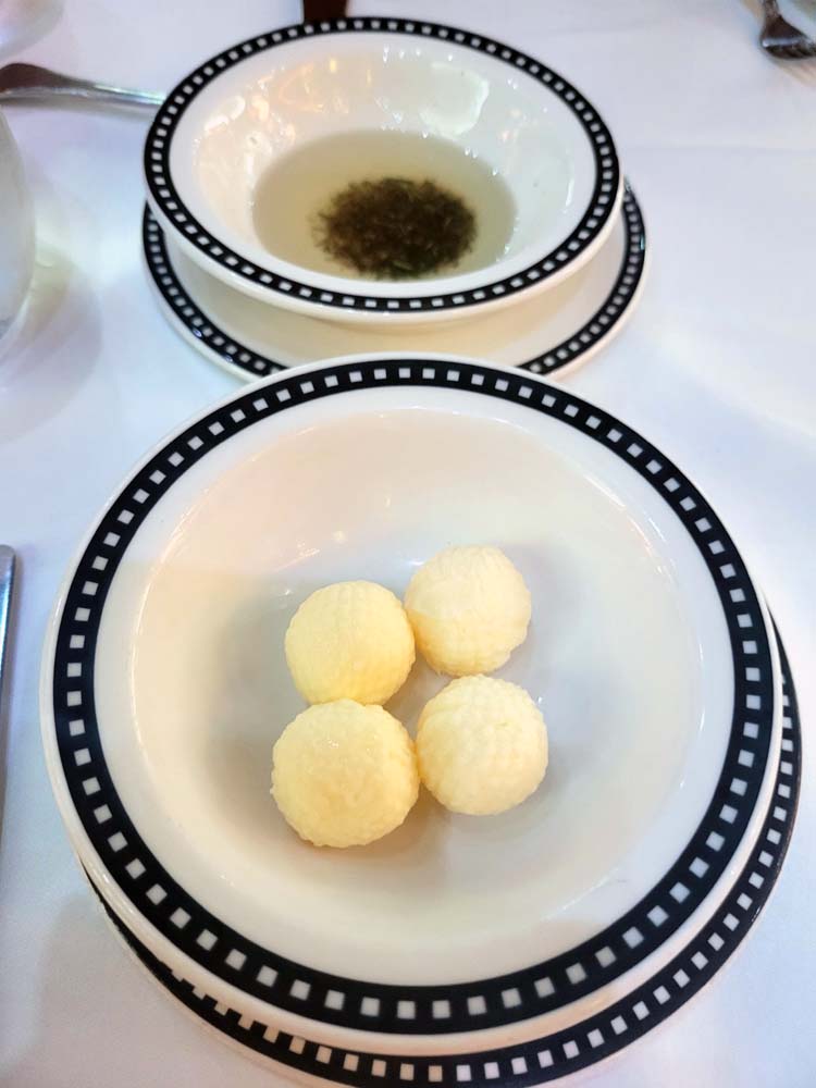 Animator's Palate dip and butter