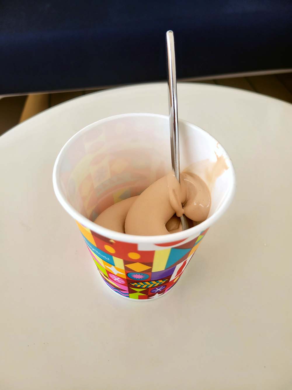 Disney wish free ice cream cup 1