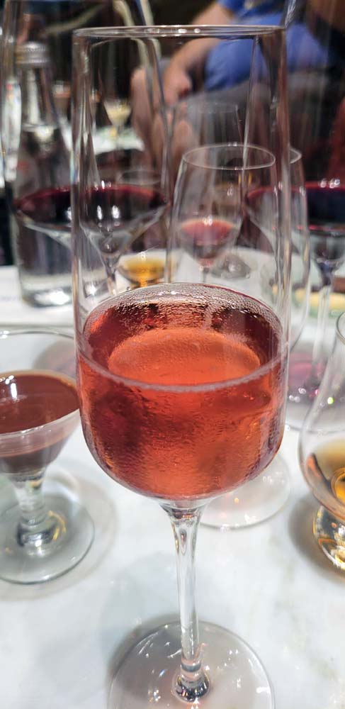 Chocolate and Liquor Tasting champagne