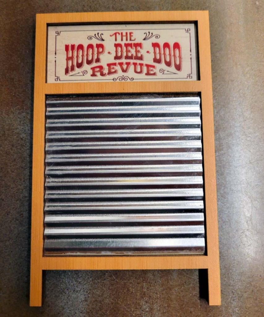Hoop-De-Doo Musical Revue washboard magnet