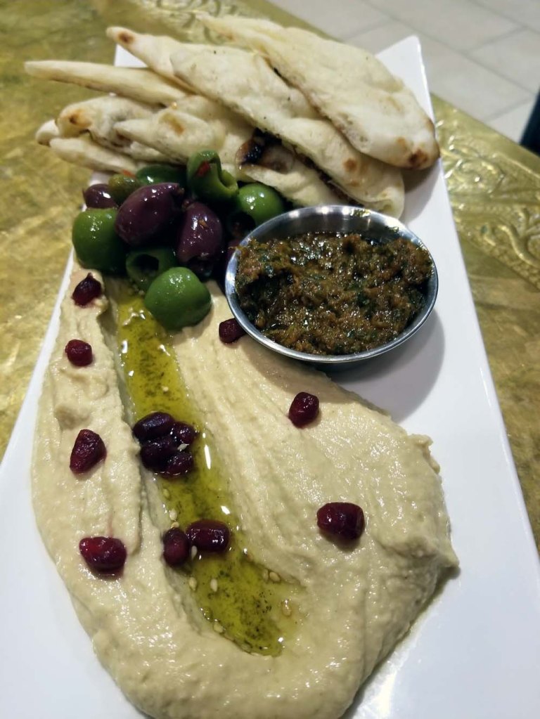 Spice Road Table - hummus