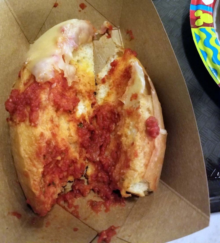 a very bready hoagie roll at PizzeRizzo