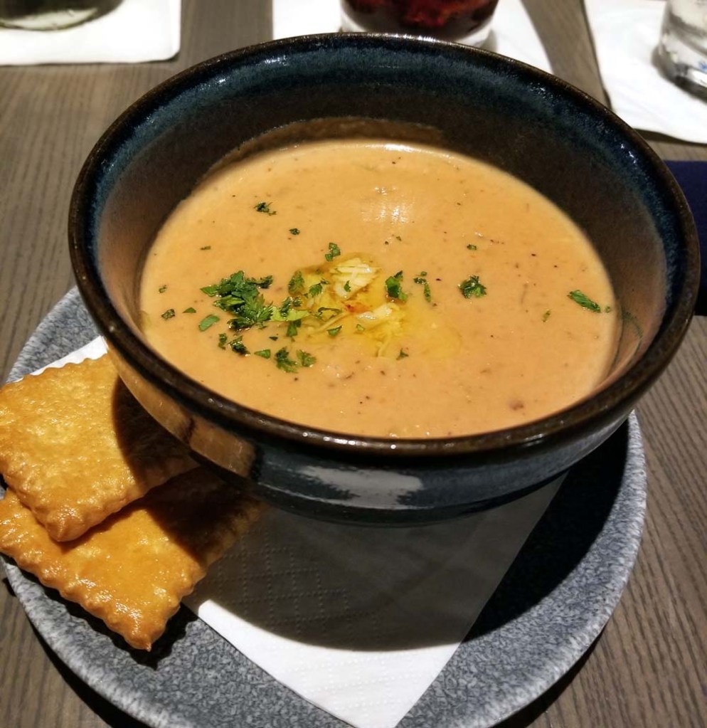 Ale & Compass Restaurant bisque