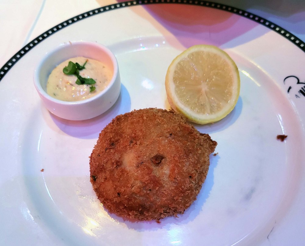 Pirate Night crab cake