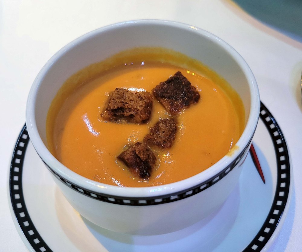 Pirate Night carrot soup