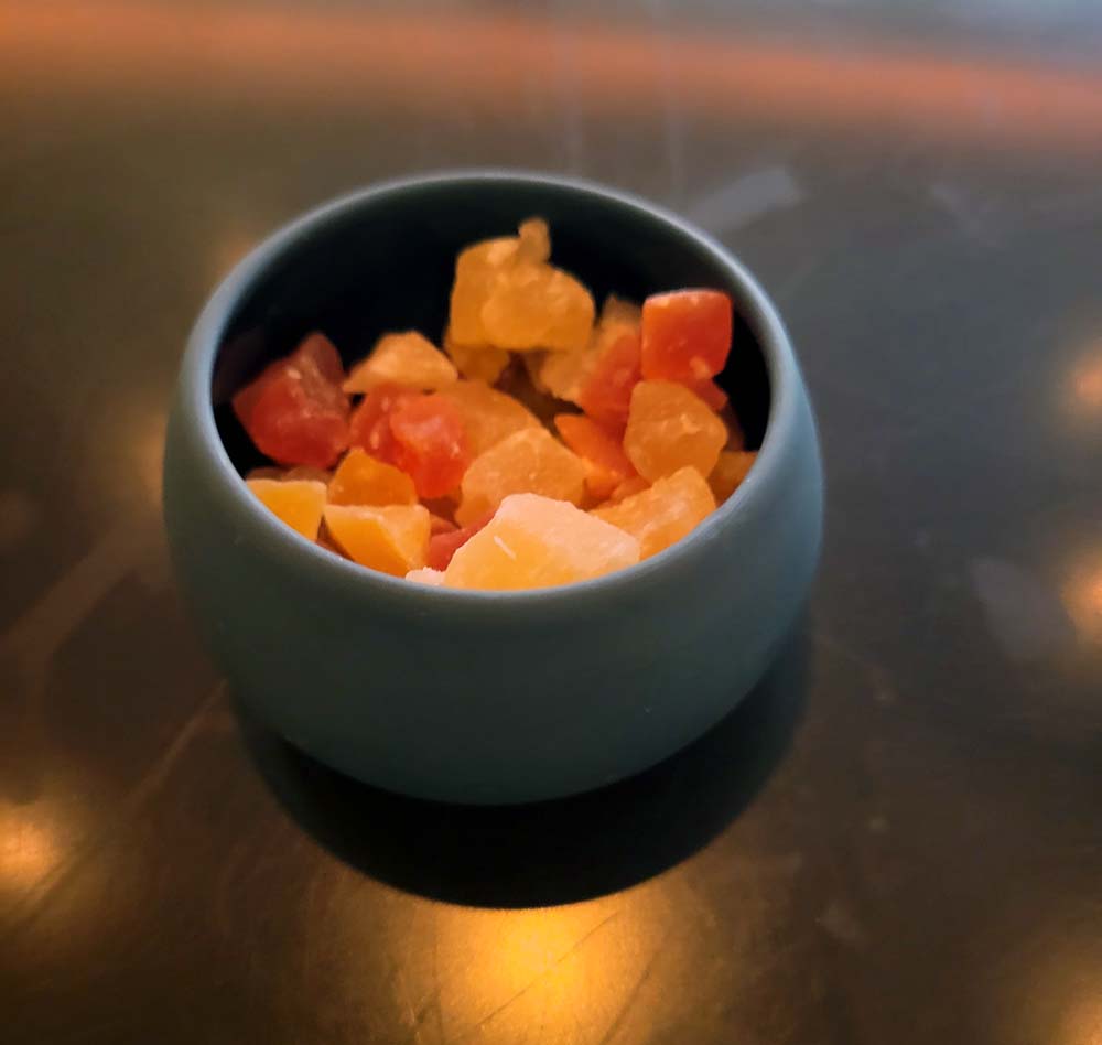 Star Wars Hyperspace Lounge snacks