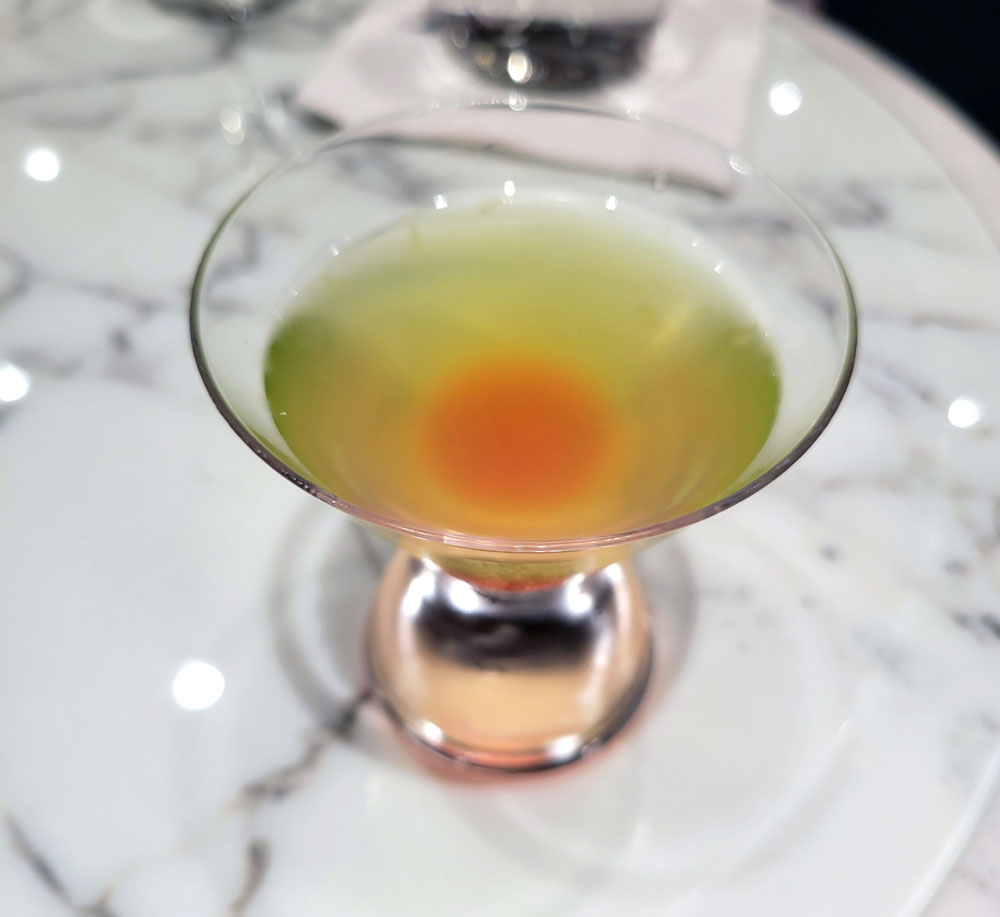 Martini tasting drink 2