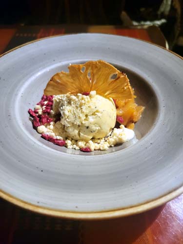 black sesame sundae - sanaa