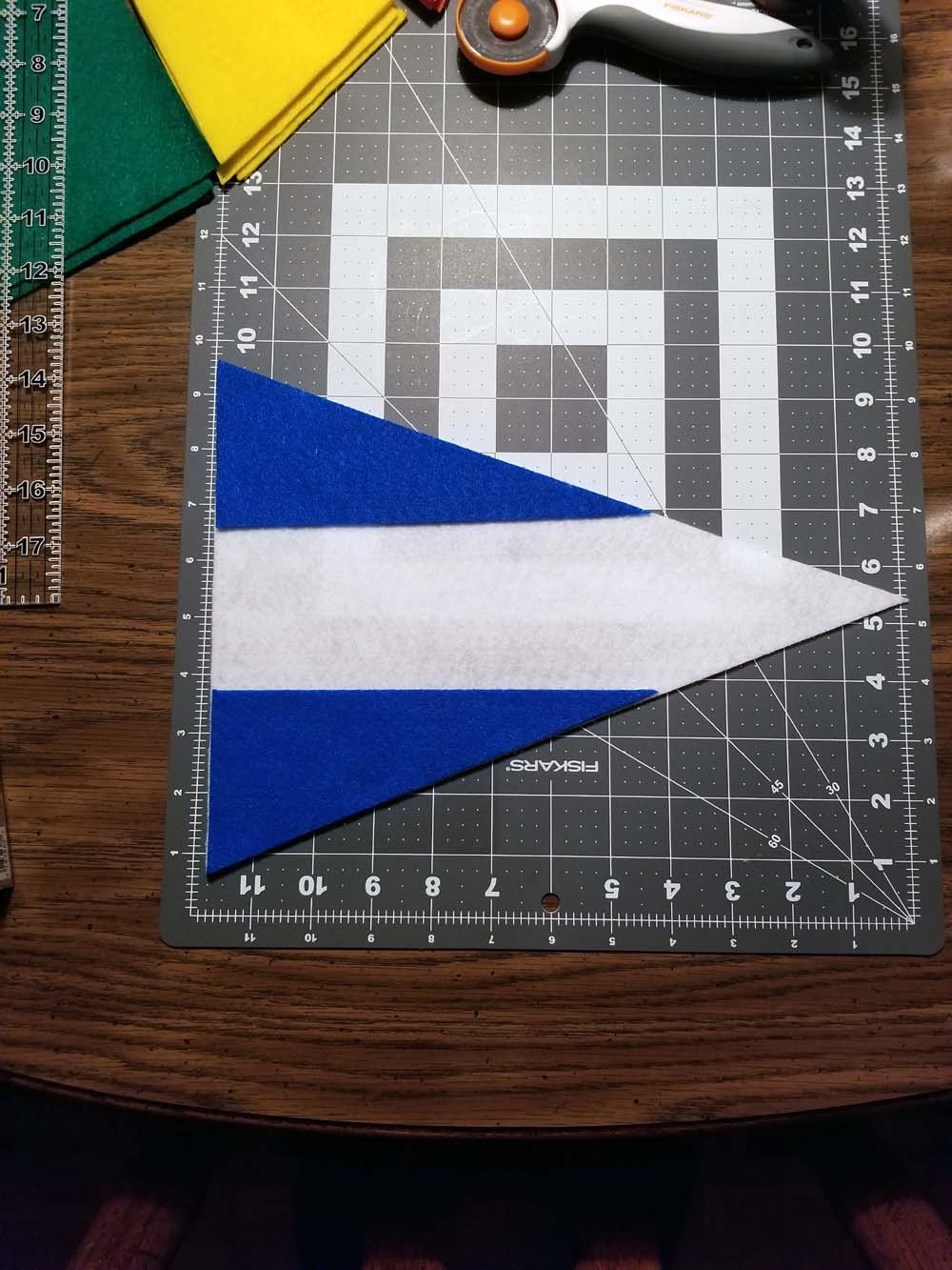 Disney Bus Flag Craft Project 4