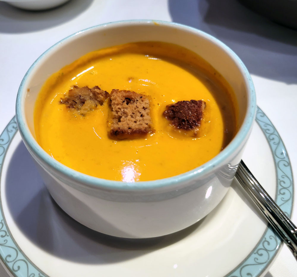 Disney Wish Pirate Night soup