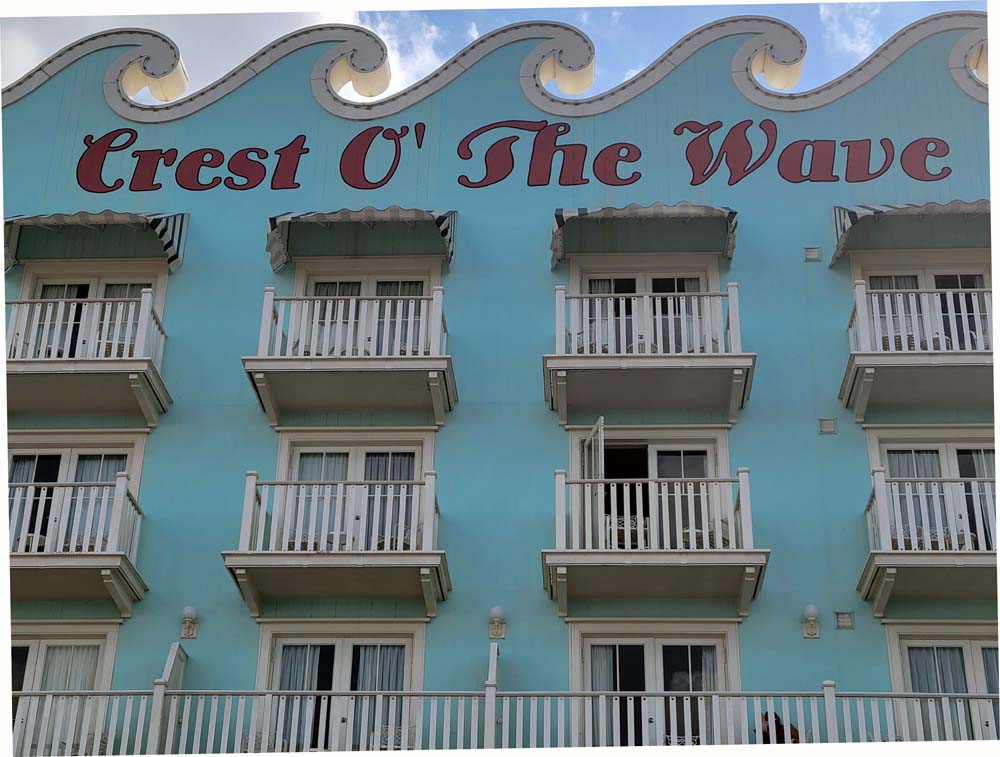 Disney's Boardwalk Resort - Crest o' the wave
