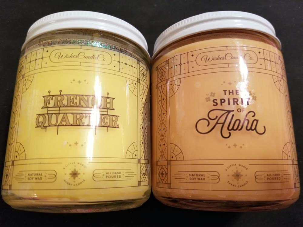 Wishes Candle Company candles