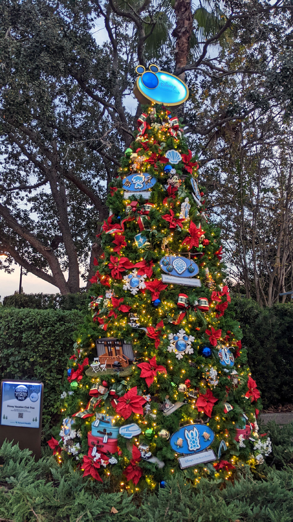 Disney Springs Christmas Tree DVC