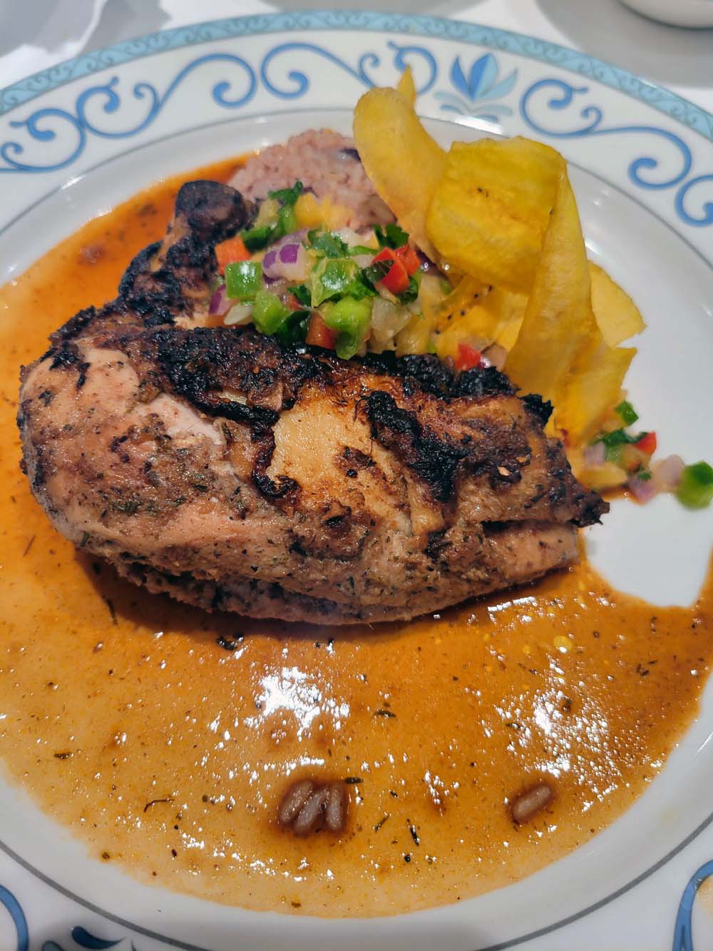 Pirate night jerk chicken