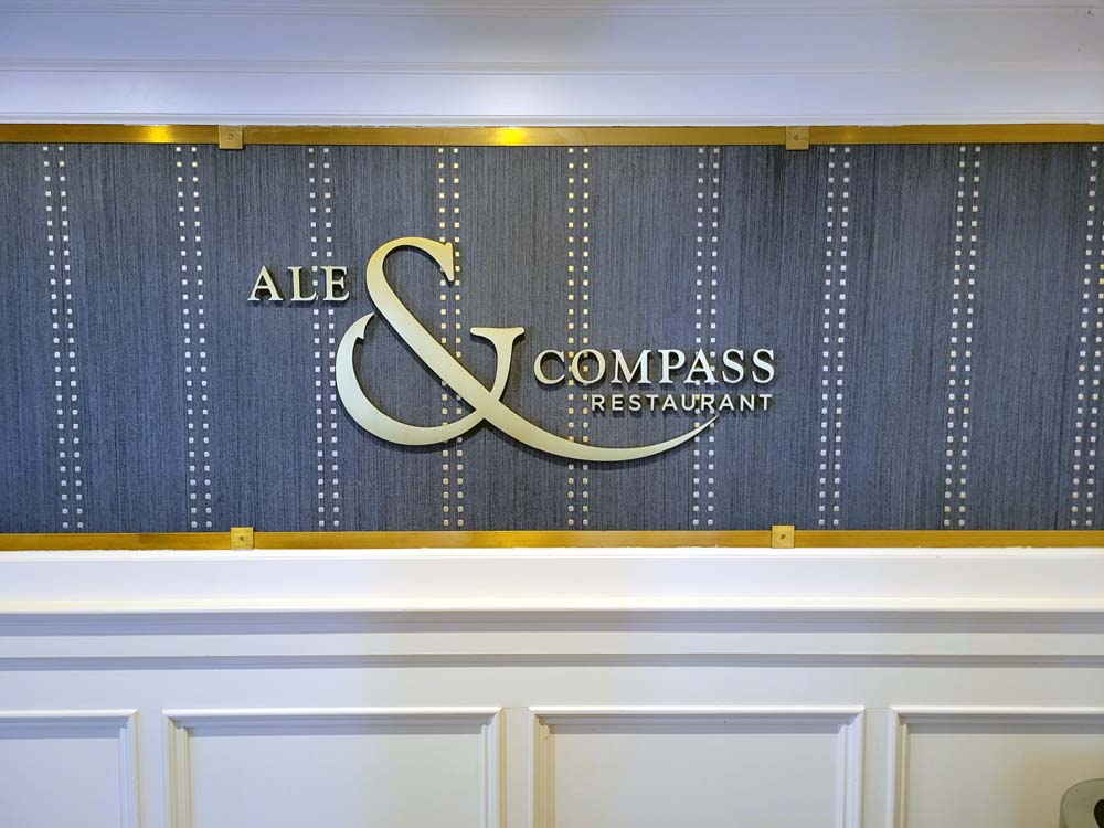 Compass Cafe Sign We Returned To Ale and Compass Restaurant and Had An Even Better Time ...