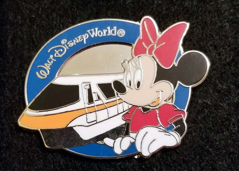 Monorail Disney pin