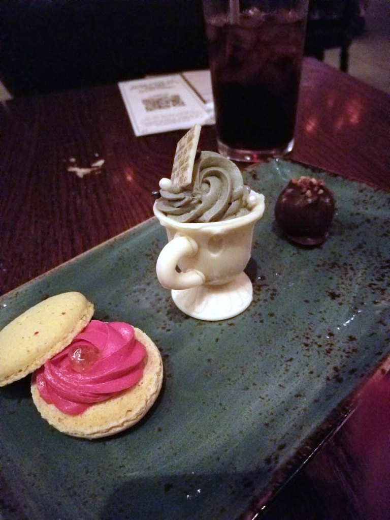 Be Our Guest Restaurant desserts