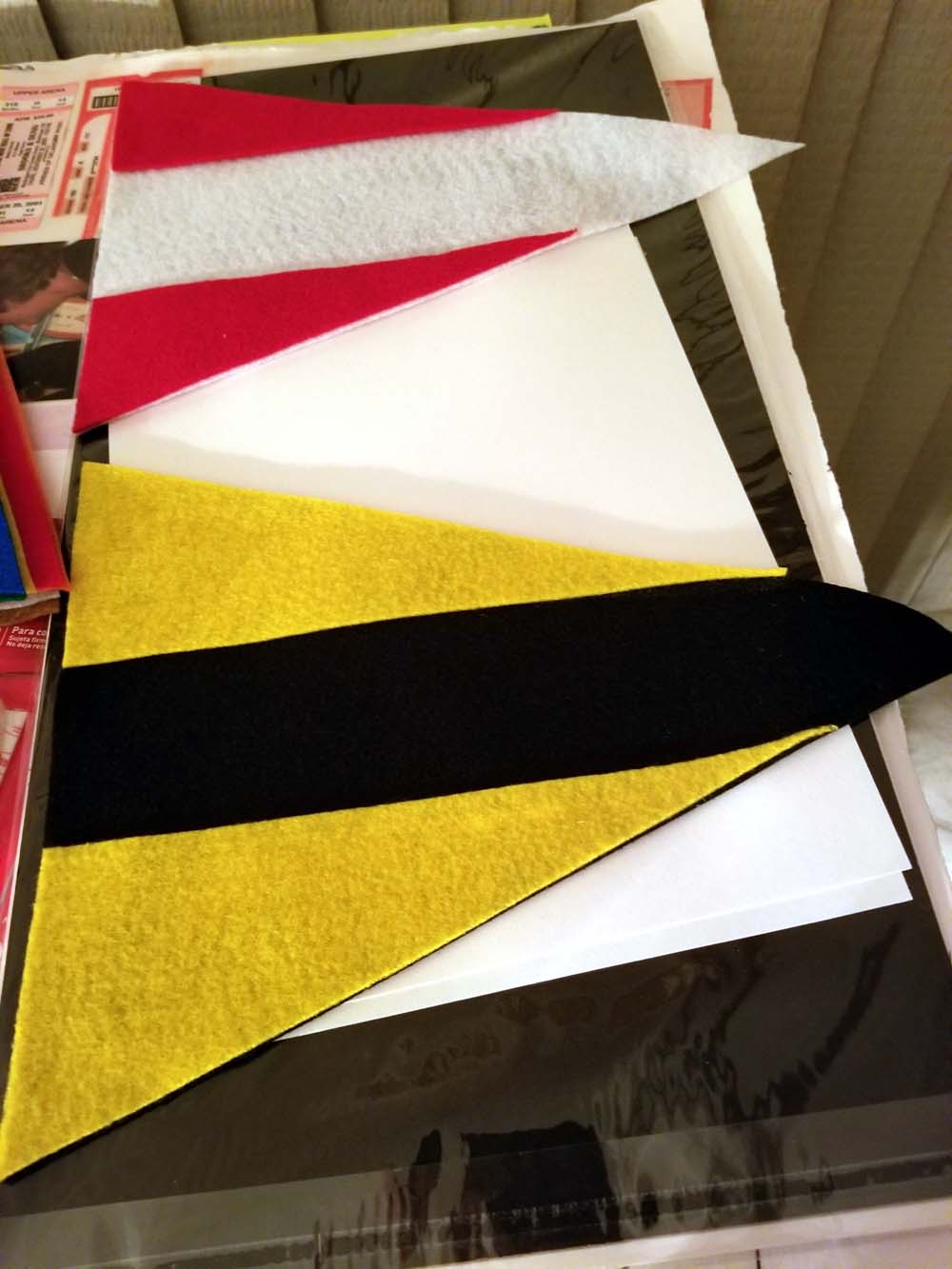 Disney Bus Flag Craft Project 3