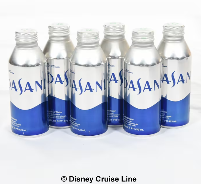 Dasani water package Disney Cruise Line Onboard Gifts