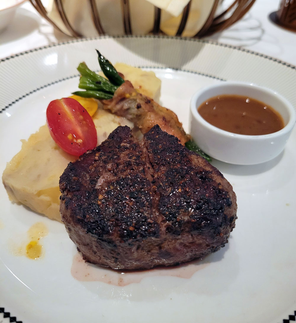 Disney Wish 1923 steak