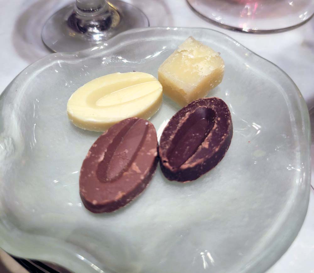 Chocolate and Liquor Tasting chocolate samples