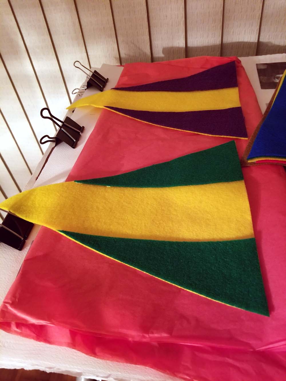 Disney Bus Flag Craft Project 5